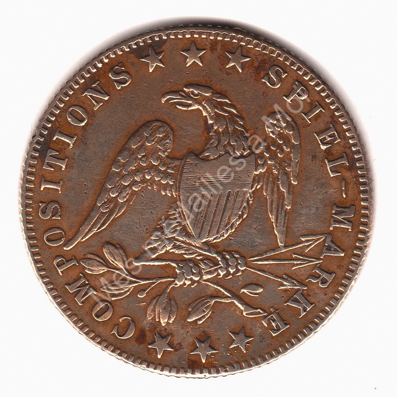 Jeton de jeu allemand - ca 1850 Jeton de jeu allemand - ca 1850