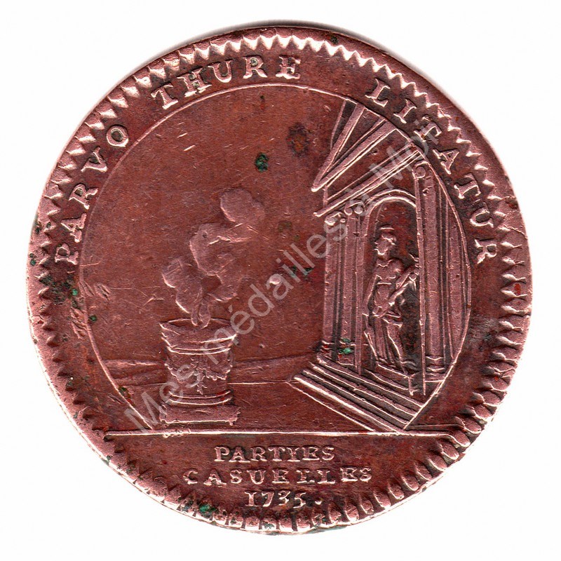 Louis XV - Parties et revenus casuels - 1735 Louis XV - Parties et revenus casuels - 1735