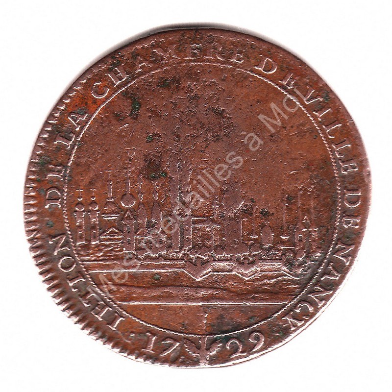 Lorraine - Chambre de Ville de Nancy - 1729 Lorraine - Chambre de Ville de Nancy - 1729