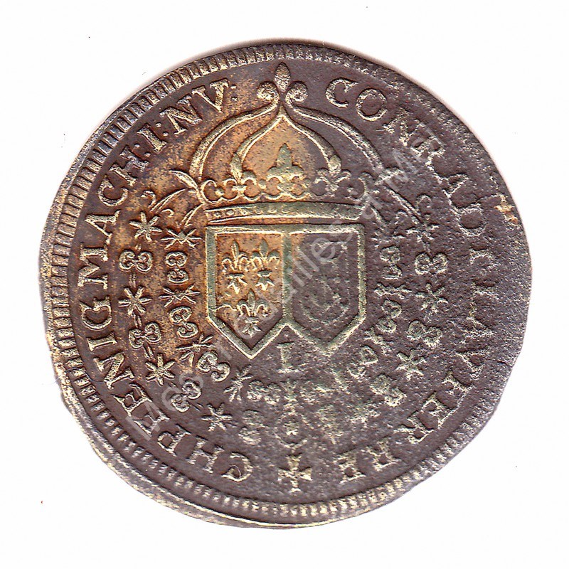 Louis XIV couronné par Conrad Lauffer Louis XIV couronné par Conrad Lauffer
