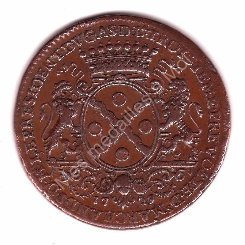 Consulat de Lyon - Laurent Dugas - 3ème prévôté - 1729 Consulat de Lyon - Laurent Dugas - 3ème prévôté - 1729