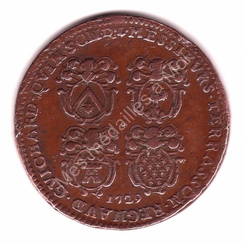 Consulat de Lyon - Laurent Dugas - 3ème prévôté - 1729 Consulat de Lyon - Laurent Dugas - 3ème prévôté - 1729