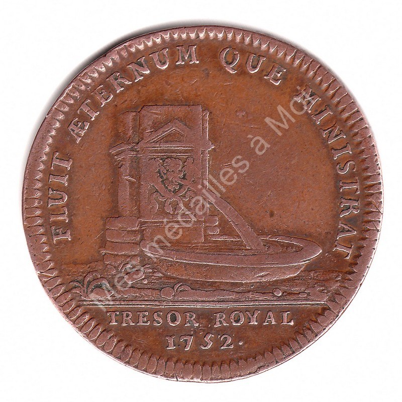 Louis XV - Trsor Royal - 1752