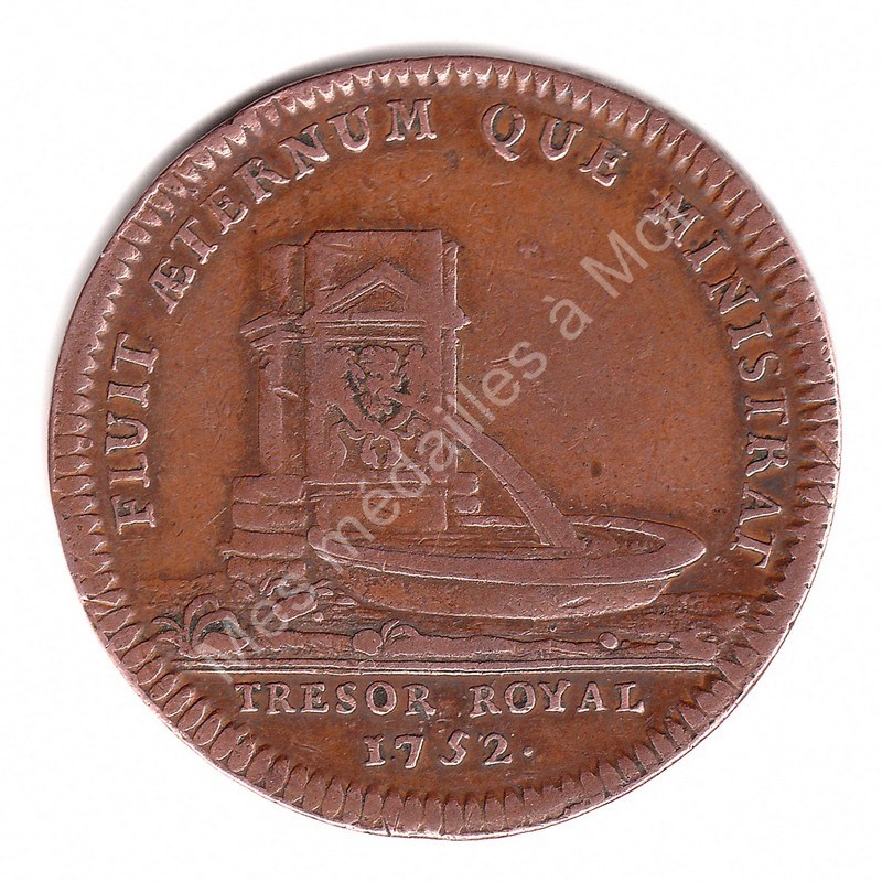 Louis XV - Trésor Royal - 1752 Louis XV - Trésor Royal - 1752