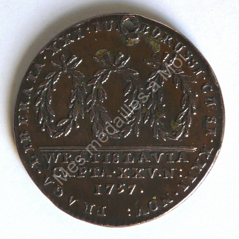 Pays-Bas autrichiens - Charles Alexandre de Lorraine - 1757 Pays-Bas autrichiens - Charles Alexandre de Lorraine - 1757