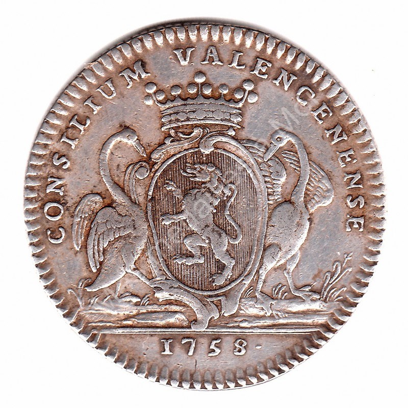 Louis XV - Condé sur l'Escaut - Assemblée de Valenciennes - 1758 Louis XV - Condé sur l'Escaut - Assemblée de Valenciennes - 1758