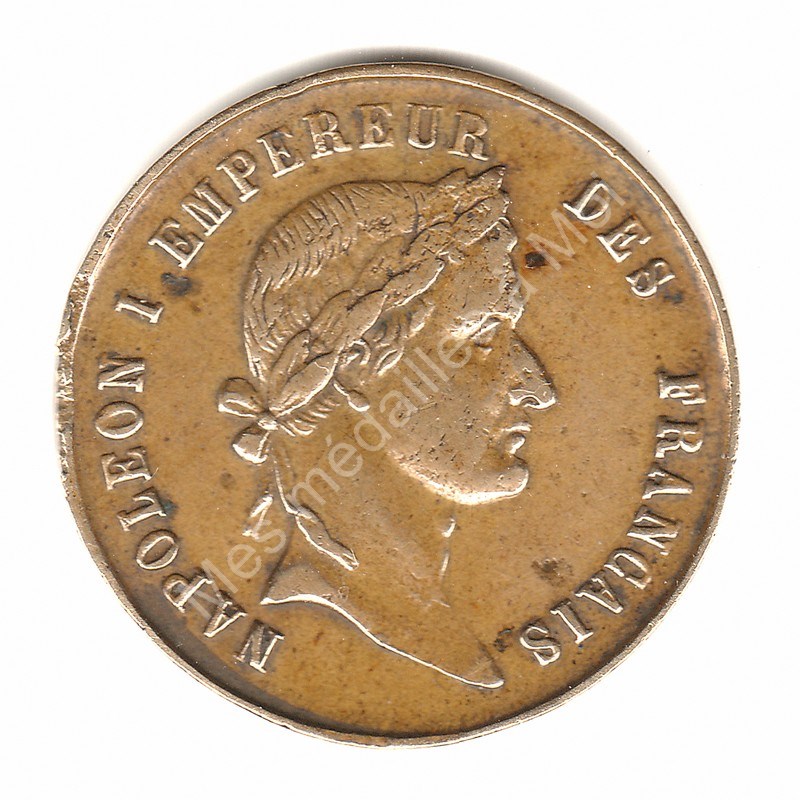 Napoléon III - Jeton de propagande (?) - (ca 1852) Napoléon III - Jeton de propagande (?) - (ca 1852)