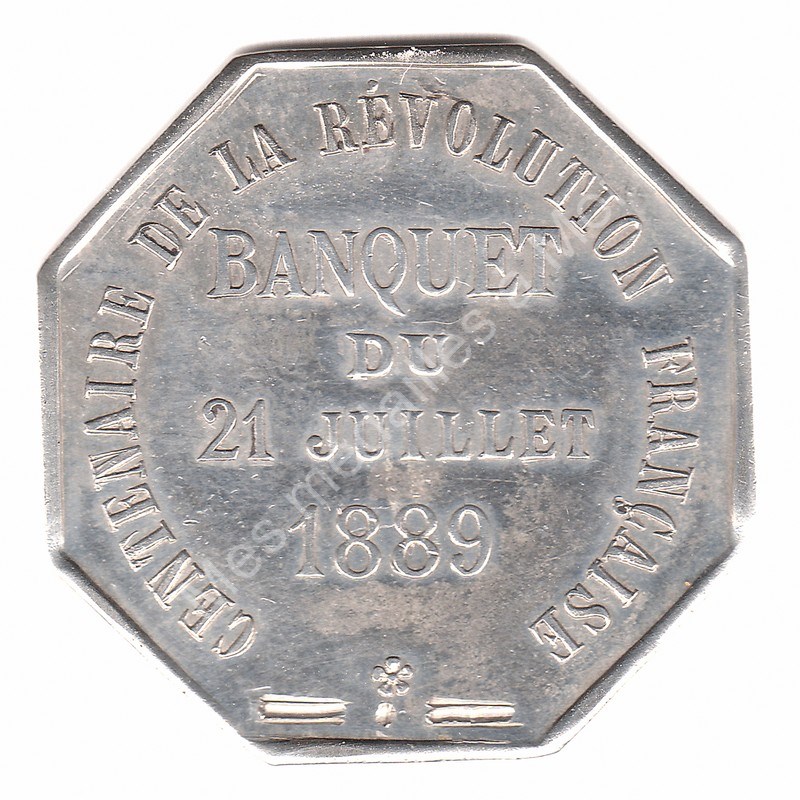 Toulouse - Centenaire de la révolution - Banquet du 21 juillet 1889 Toulouse - Centenaire de la révolution - Banquet du 21 juillet 1889
