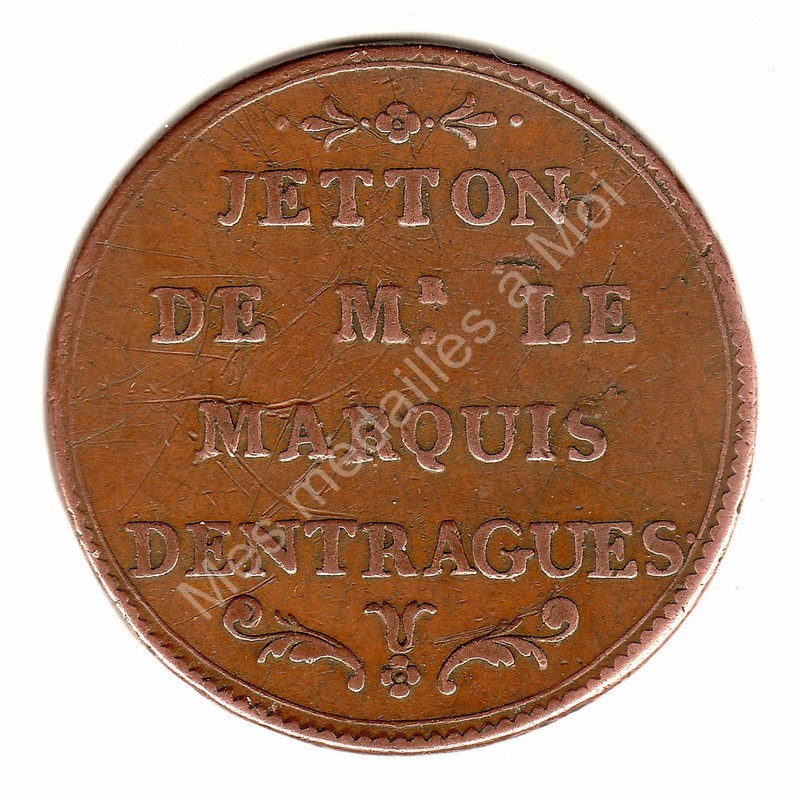 Louis-Csar Crmeaux - Marquis d'Entragues - ca1740 (b1)