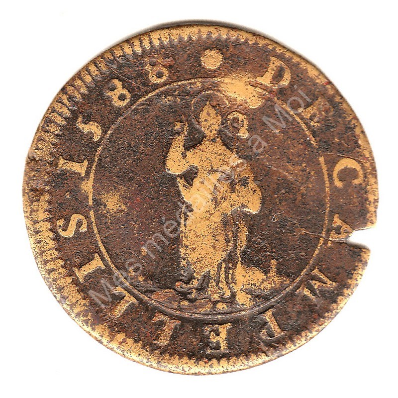 Méreau de St Martin des Champs - 1588 Méreau de St Martin des Champs - 1588