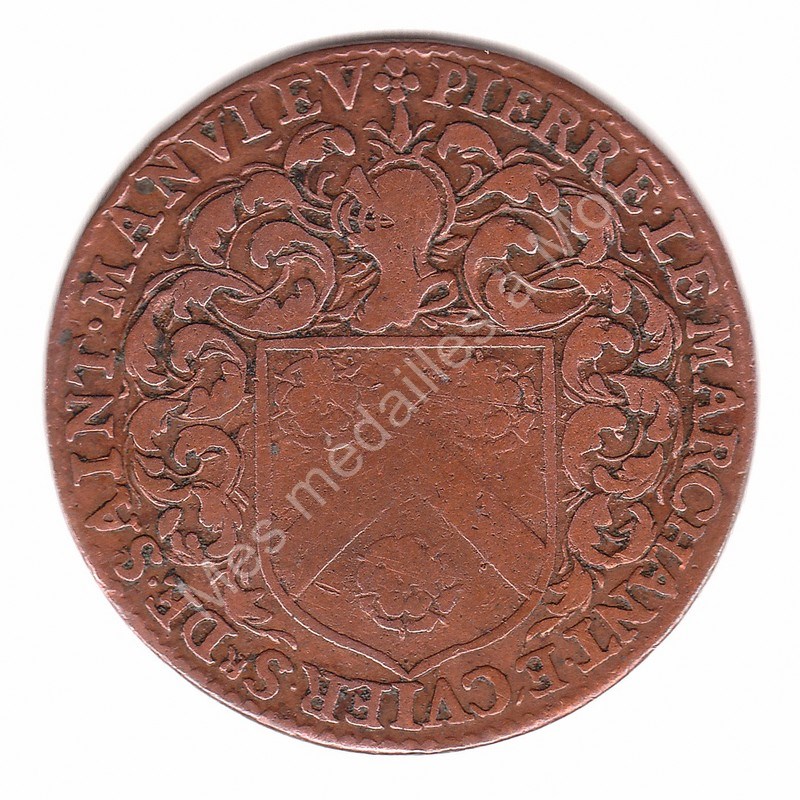 Caen - Pierre Le Marchant - Trésorier Général des Finances - 1627 Caen - Pierre Le Marchant - Trésorier Général des Finances - 1627