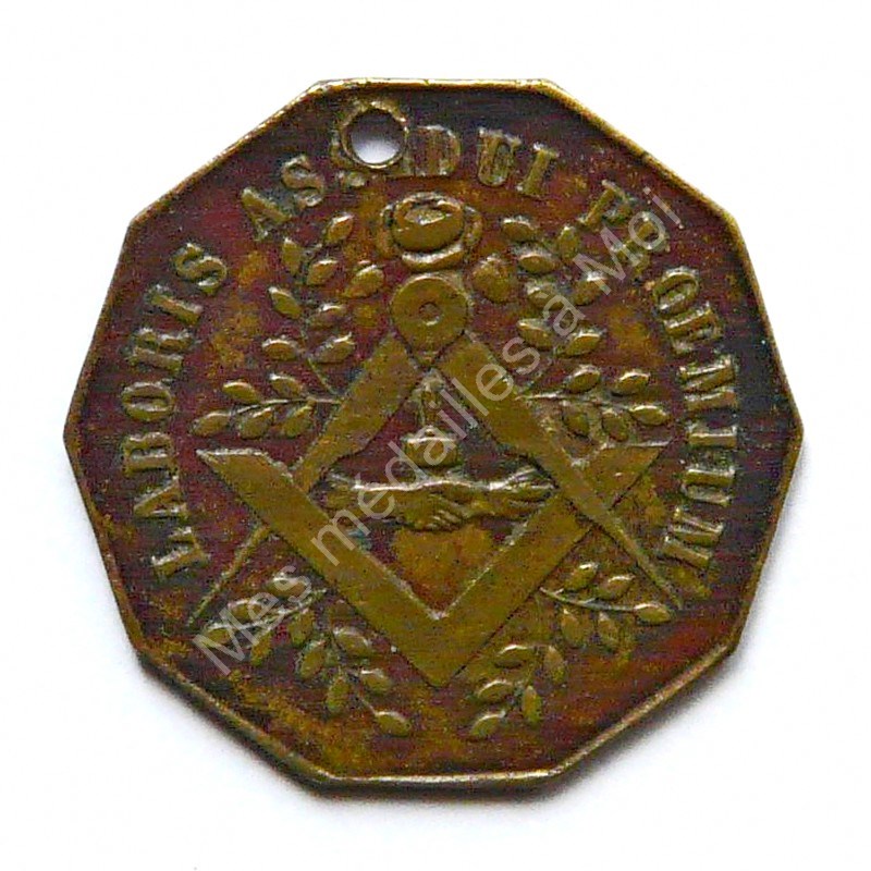 Francs-Maçons - La Rose du Parfait Silence - 1863 Francs-Maçons - La Rose du Parfait Silence - 1863