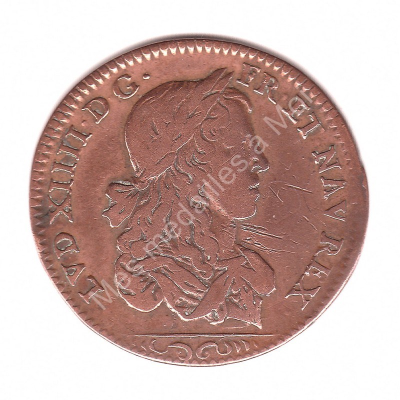 Louis XIIII - Revers du Conseil du Roi (1654) Louis XIIII - Revers du Conseil du Roi (1654)