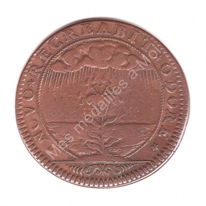 Louis XIIII - Revers du Conseil du Roi (1654) Louis XIIII - Revers du Conseil du Roi (1654)