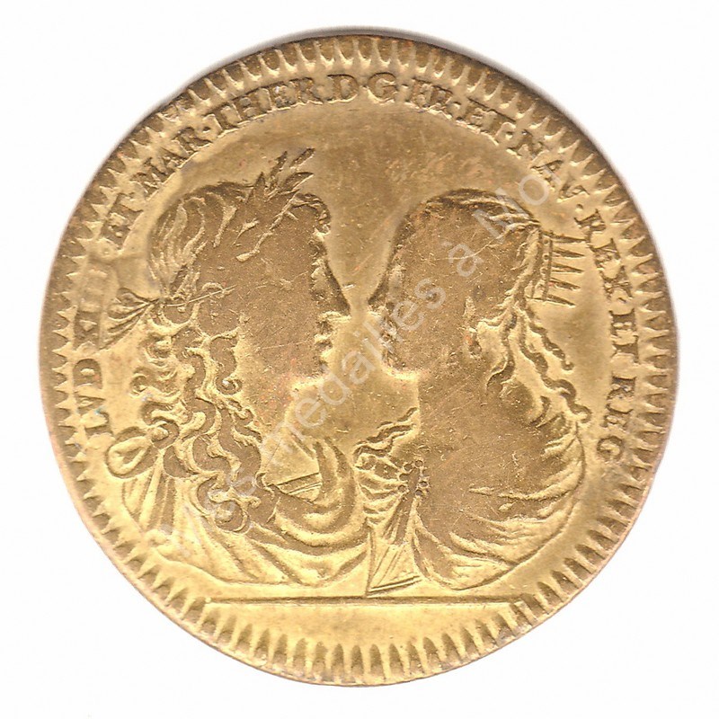Louis XIV et M.T. d'Autriche - Mariage - L'entrée de la Reine à Paris - (ca 1664) Louis XIV et M.T. d'Autriche - Mariage - L'entrée de la Reine à Paris - (ca 1664)