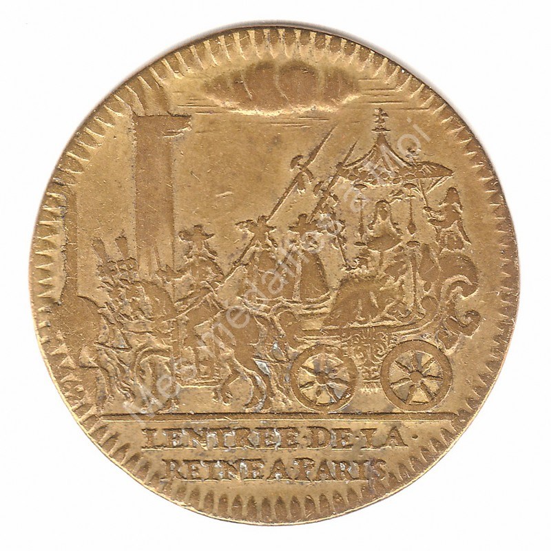 Louis XIV et M.T. d'Autriche - Mariage - L'entrée de la Reine à Paris - (ca 1664) Louis XIV et M.T. d'Autriche - Mariage - L'entrée de la Reine à Paris - (ca 1664)