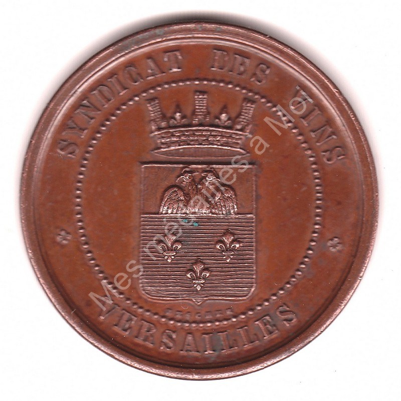 Versailles - Syndicat des vins - 1871 Versailles - Syndicat des vins - 1871