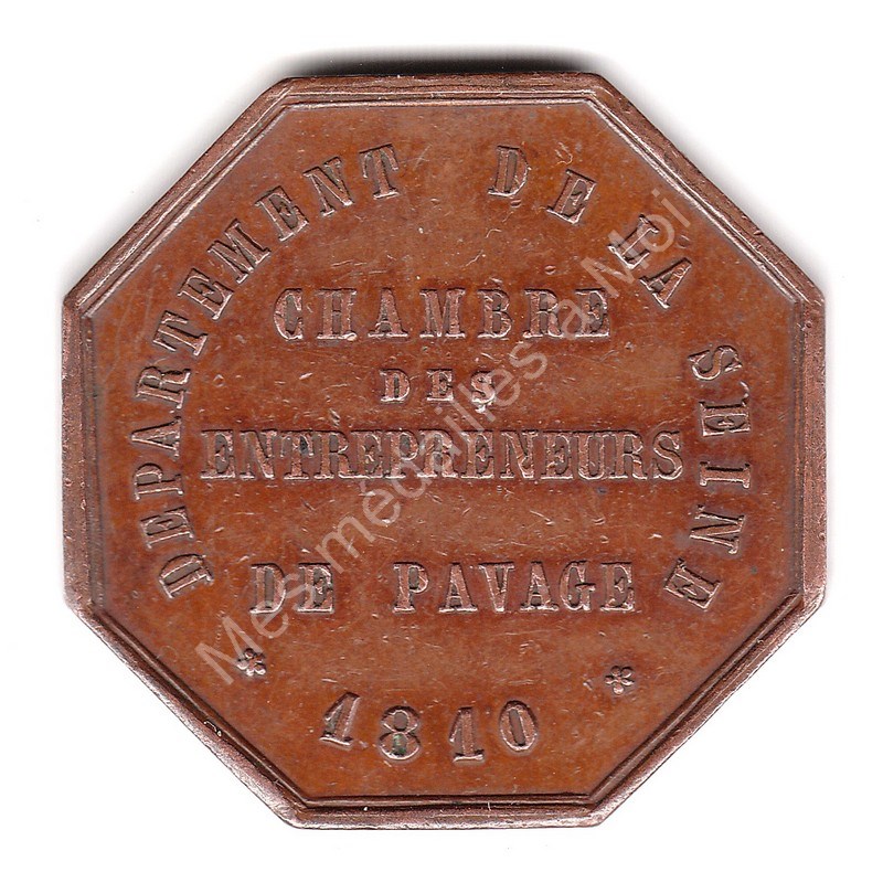 Chambre des entrepreneurs de pavage - 1810 Chambre des entrepreneurs de pavage - 1810