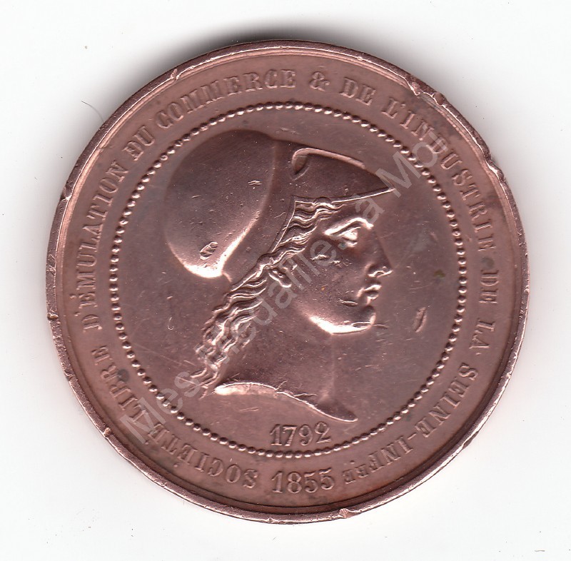 Société libre d'émulation du commerce et de l'industrie de la Seine Inférieure 1855 Société libre d'émulation du commerce et de l'industrie de la Seine Inférieure 1855