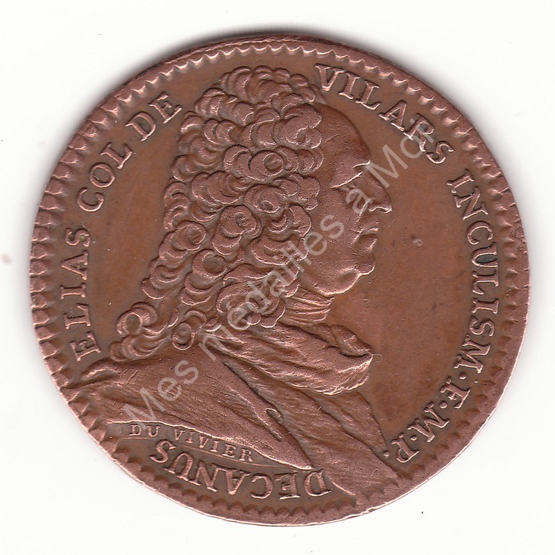 Élie Col de Vilars - Doyen de la Faculté de Médecine de Paris - 1742 Élie Col de Vilars - Doyen de la Faculté de Médecine de Paris - 1742