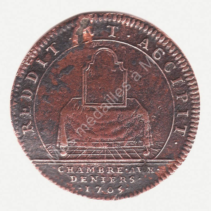 Louis XIV - Chambre aux deniers - 1705 Louis XIV - Chambre aux deniers - 1705