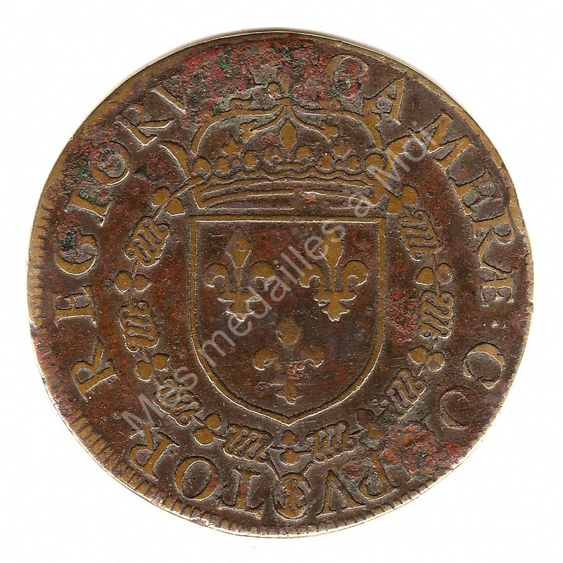 Henri III - Chambre des comptes du Roi - 1576 Henri III - Chambre des comptes du Roi - 1576