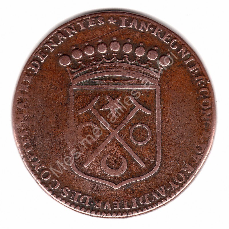 Jean Regnier, sieur de la Souchais - Échevin de Nantes - 1674 Jean Regnier, sieur de la Souchais - Échevin de Nantes - 1674