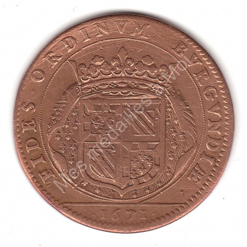 BOURGOGNE - Contentement devant la générosité du roi - 1671 BOURGOGNE - Contentement devant la générosité du roi - 1671
