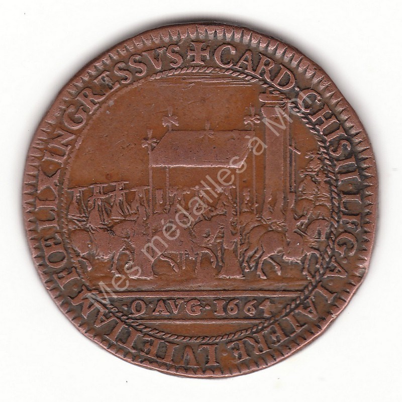 Louis XIV - Entrée du légat à Paris - Cardinal Chigi - 1664 Louis XIV - Entrée du légat à Paris - Cardinal Chigi - 1664