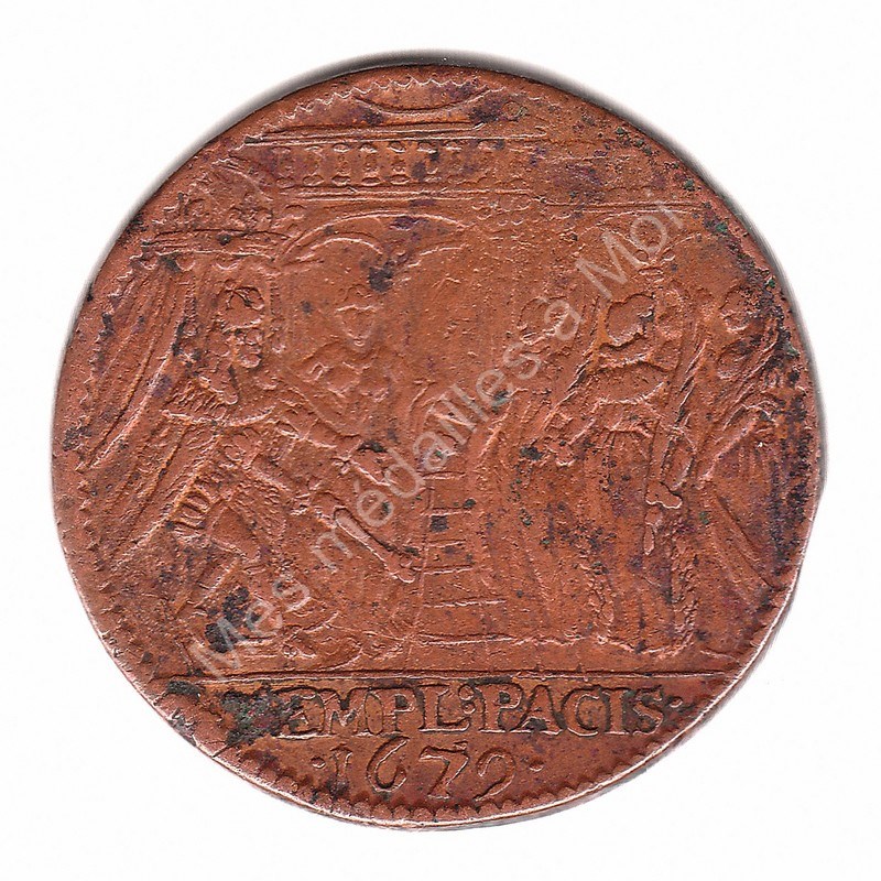 Louis XIV - Le Temple de la Paix - Nimègue - 1679 Louis XIV - Le Temple de la Paix - Nimègue - 1679