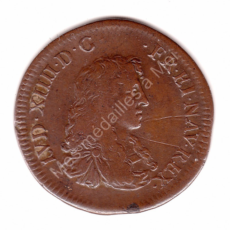 Louis XIV - Au type du Trésor Royal - n.d. (1666) Louis XIV - Au type du Trésor Royal - n.d. (1666)