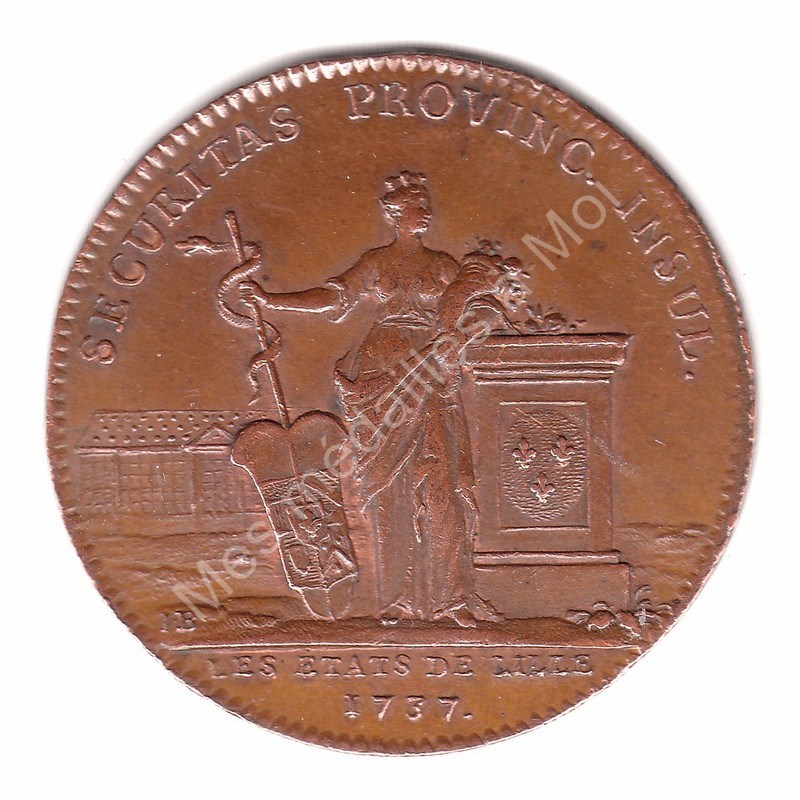 Louis XV - États de Lille - émission de 1747 Louis XV - États de Lille - émission de 1747
