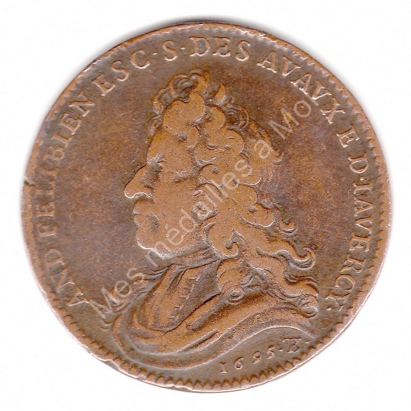 André Felibien et Marguerite Lemaire - 1695 André Felibien et Marguerite Lemaire - 1695