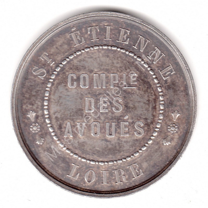 Saint-Étienne - Compagnie des Avoués - (ca 1860) Saint-Étienne - Compagnie des Avoués - (ca 1860)