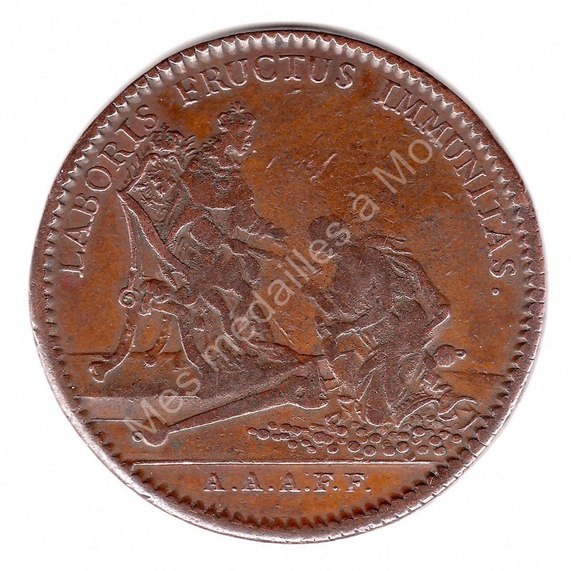 Flandre française - Monnaie de Lille - (ca 1680) Flandre française - Monnaie de Lille - (ca 1680)
