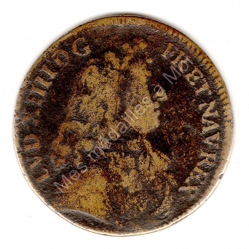 Louis XIV - Trésor Royal - 1672 Louis XIV - Trésor Royal - 1672