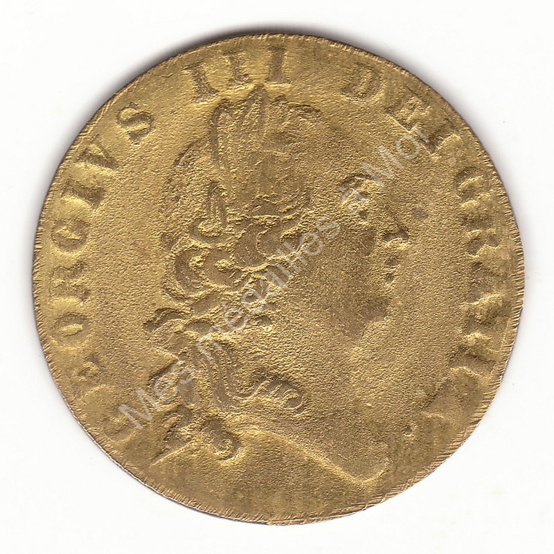 Spade guinea 1701 - (ca 1800) Spade guinea 1701 - (ca 1800)