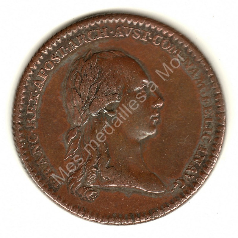 Namur - François II d'Autriche - 1792 Namur - François II d'Autriche - 1792