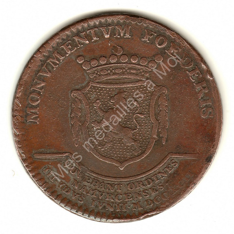 Namur - François II d'Autriche - 1792 Namur - François II d'Autriche - 1792