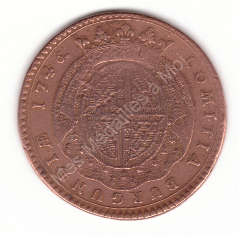 Louis XV - ÉTATS DE BOURGOGNE 1746 Louis XV - ÉTATS DE BOURGOGNE 1746