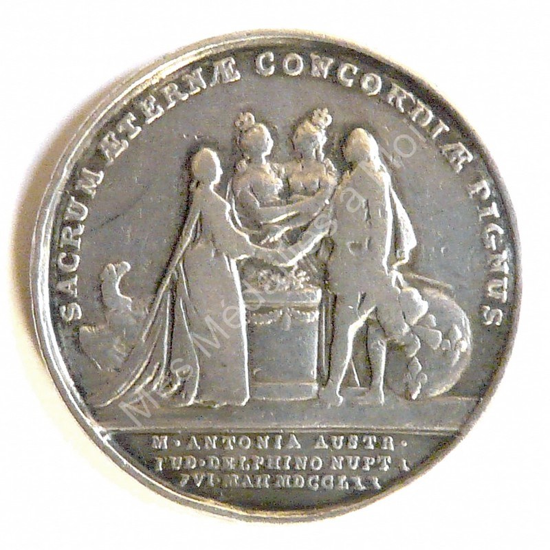 Louis XV - Mariage du dauphin (futur Louis XVI) - 1770 Louis XV - Mariage du dauphin (futur Louis XVI) - 1770