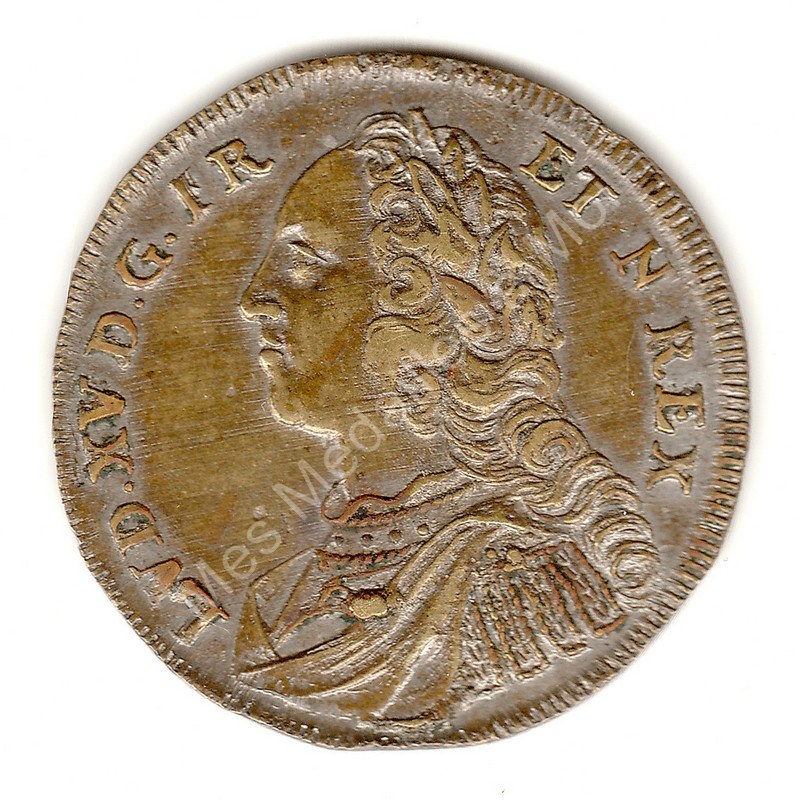 Louis XV - Distribution d'argent aux pauvres - n.d. (ca 1770 ?)
