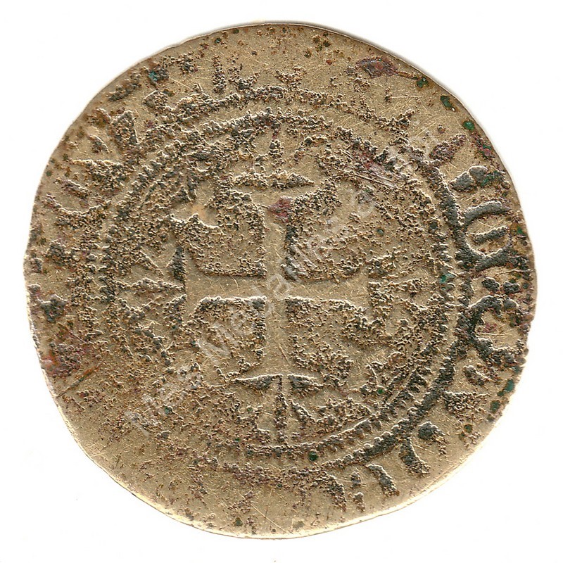 Jeton de compte aux quatre lys dans un losange. Jeton de compte aux quatre lys dans un losange.