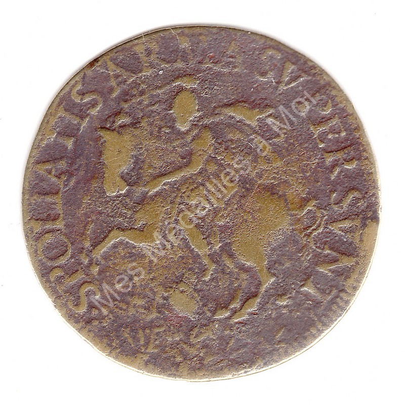 Charles XIX - Jeton hybride non référencé - (ca 1565) Charles XIX - Jeton hybride non référencé - (ca 1565)