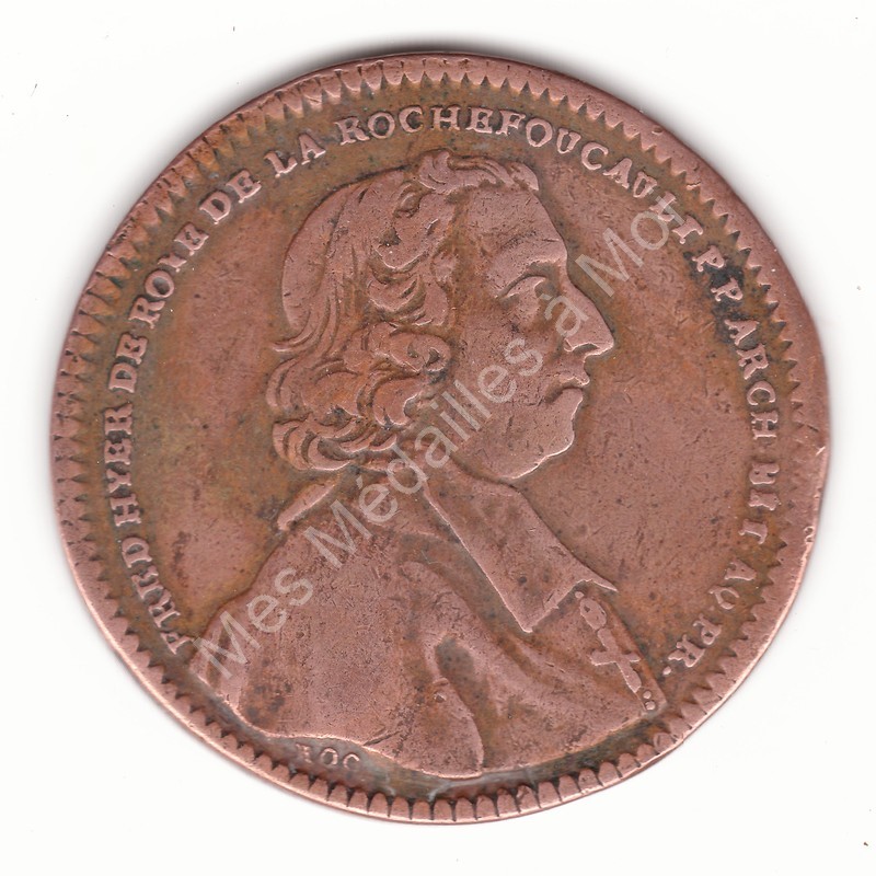 Frédéric Jérôme de Roye de la Rochefoucault - Archevêque de Bourges - 1729 Frédéric Jérôme de Roye de la Rochefoucault - Archevêque de Bourges - 1729