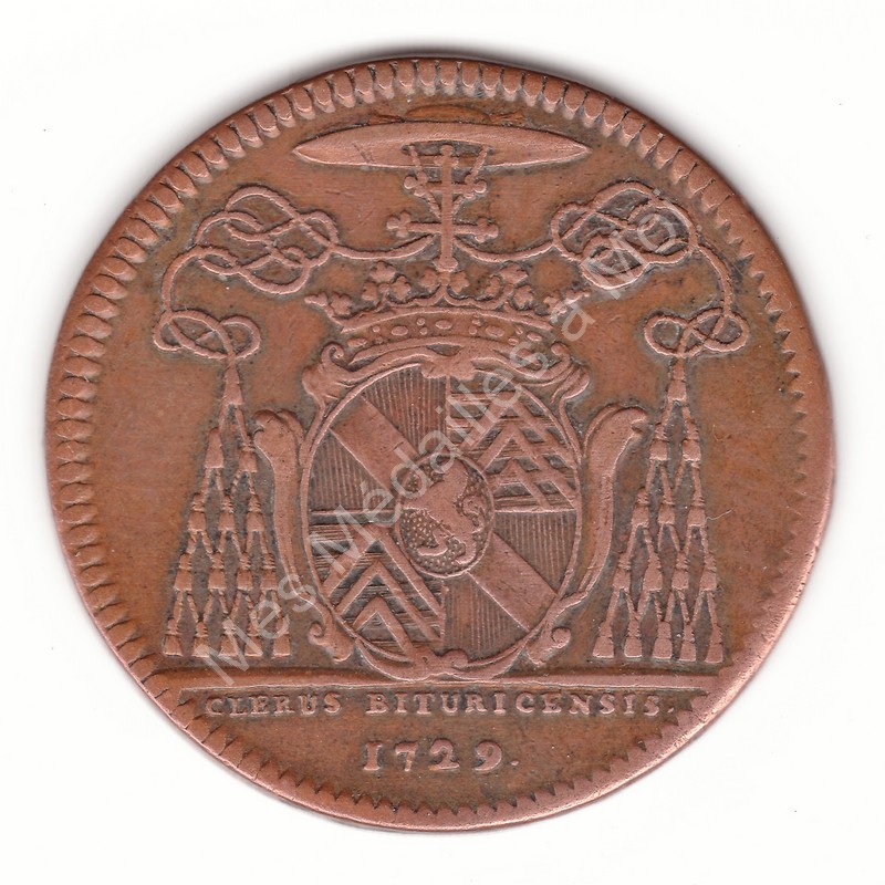 Frédéric Jérôme de Roye de la Rochefoucault - Archevêque de Bourges - 1729 Frédéric Jérôme de Roye de la Rochefoucault - Archevêque de Bourges - 1729