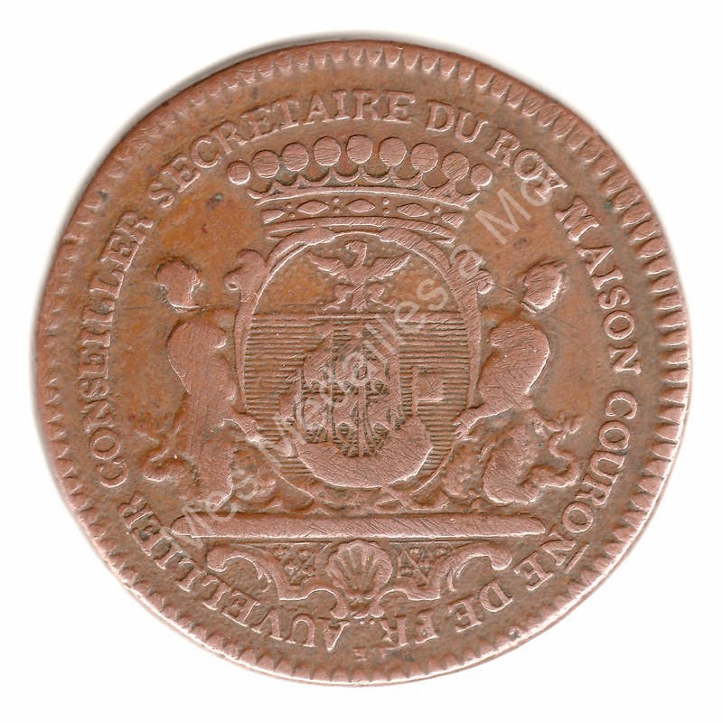 Auvellier - Conseiller Secrétaire du Roi - 1712 Auvellier - Conseiller Secrétaire du Roi - 1712