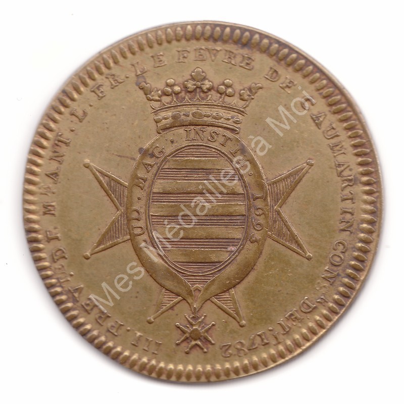 Antoine Louis Lefèvre de Caumartin -
Prévot des marchands de Paris - 1782 Ref. Antoine Louis Lefèvre de Caumartin -
Prévot des marchands de Paris - 1782 Ref.