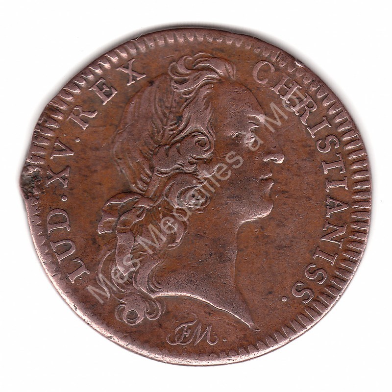 Louis XV - Chambre aux deniers - 1744 Louis XV - Chambre aux deniers - 1744