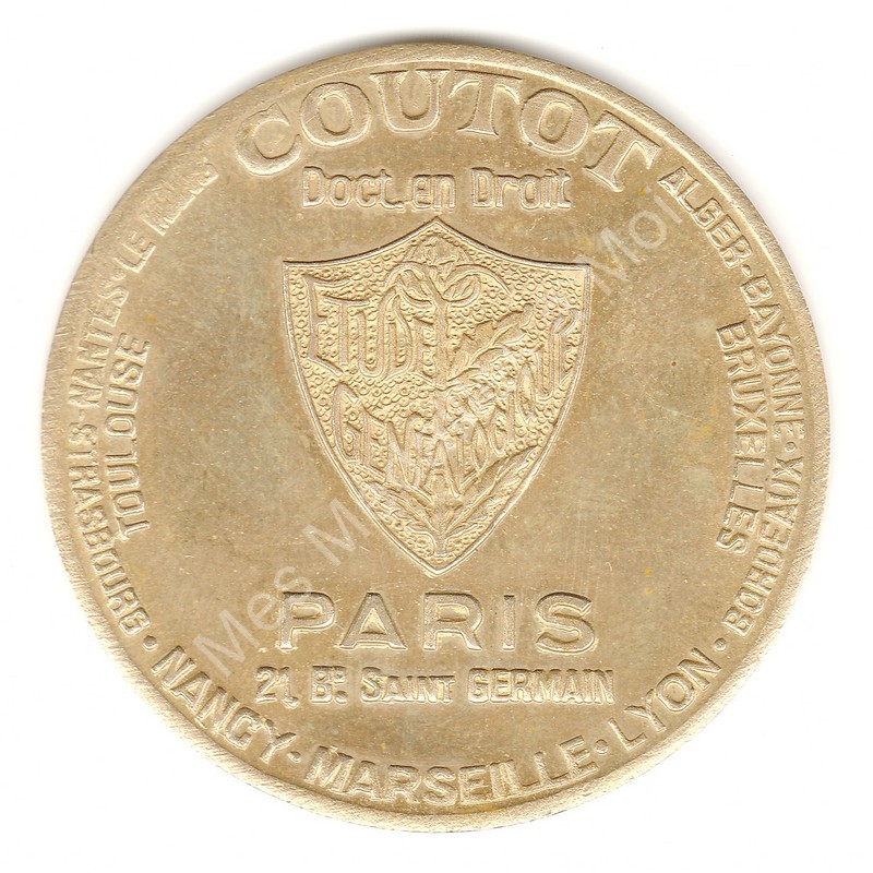 Calendrier publicitaire 1933 - Coutot - Docteur en droit Calendrier publicitaire 1933 - Coutot - Docteur en droit